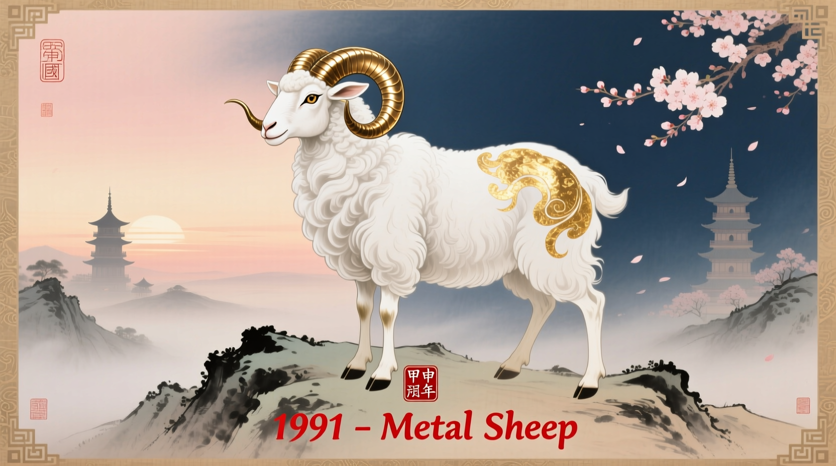 what animal chinese new year 1991