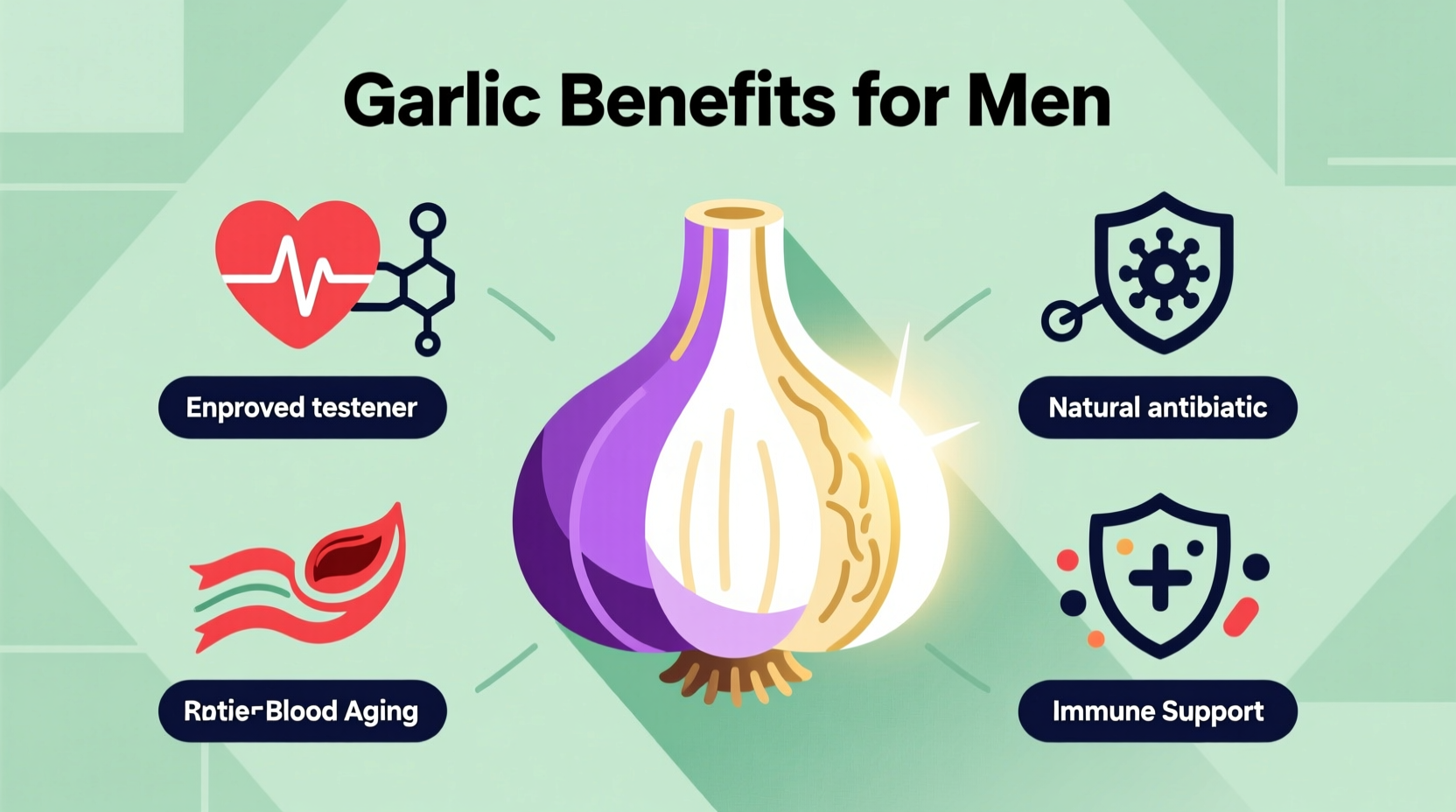 Garlic Benefits for Men: Science-Backed Health Advantages