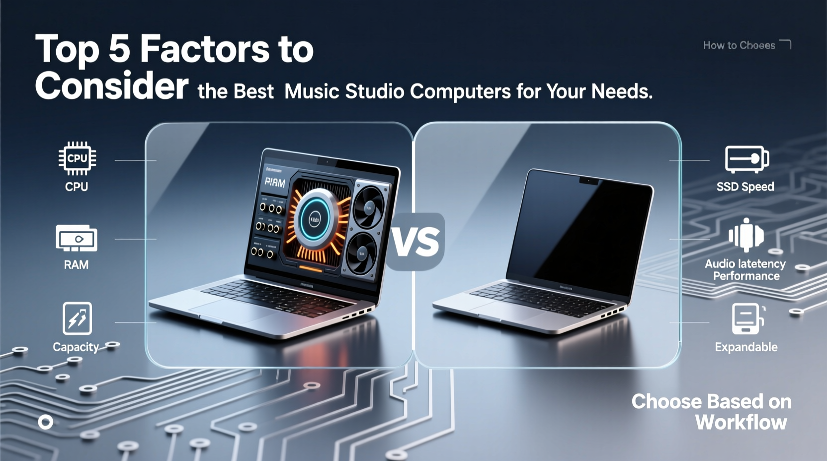 music studio computers