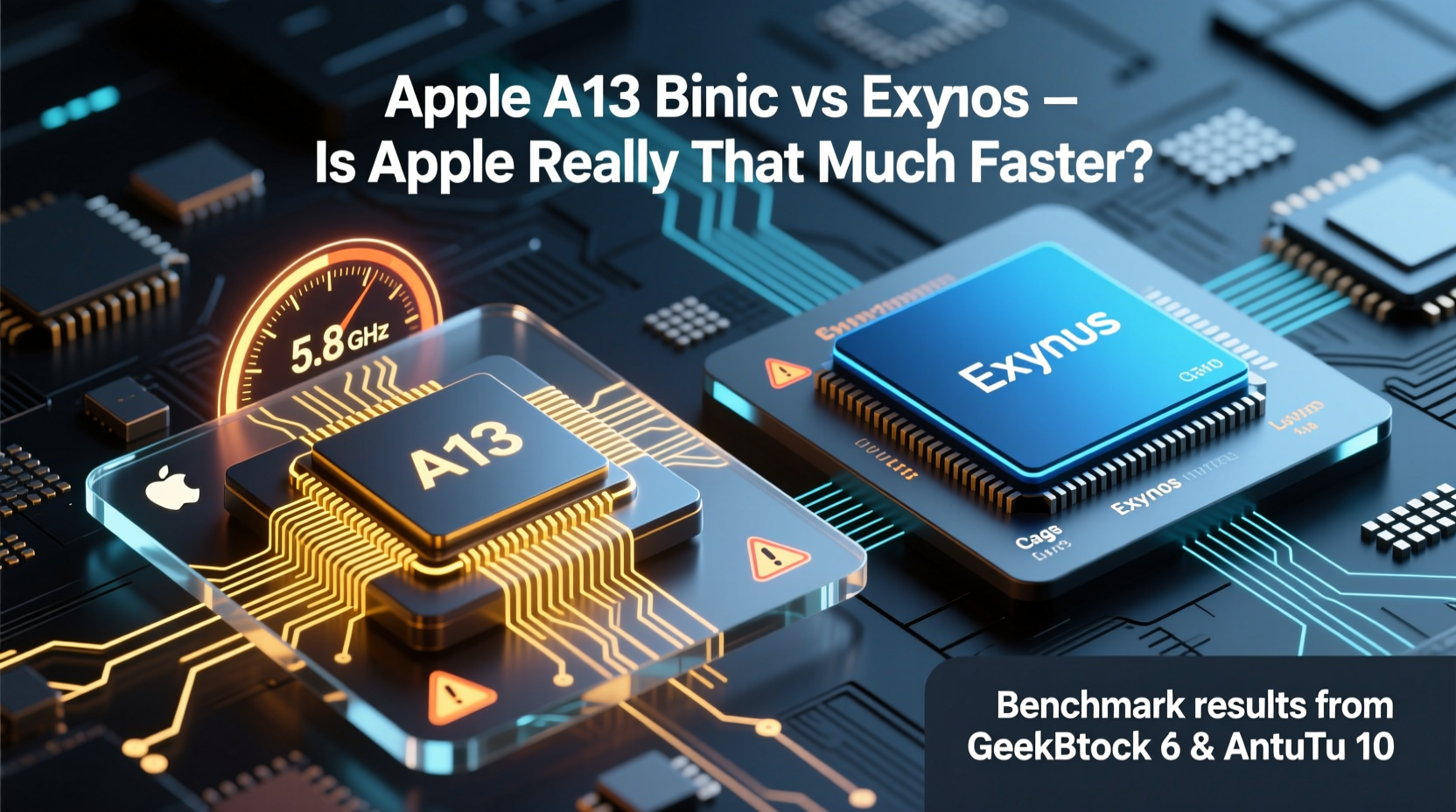 a13 bionic vs exynos is apple really that much faster
