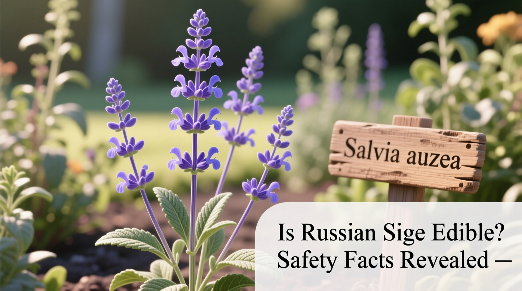 Is Russian Sage Edible? Safety Facts Revealed