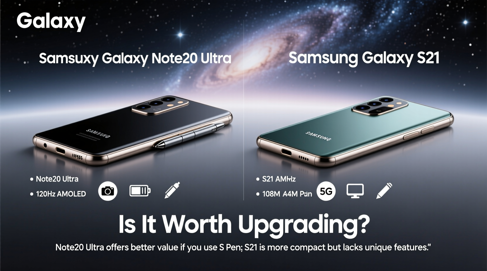 galaxy note 20 ultra vs s21 is it worth upgrading or am i missing out