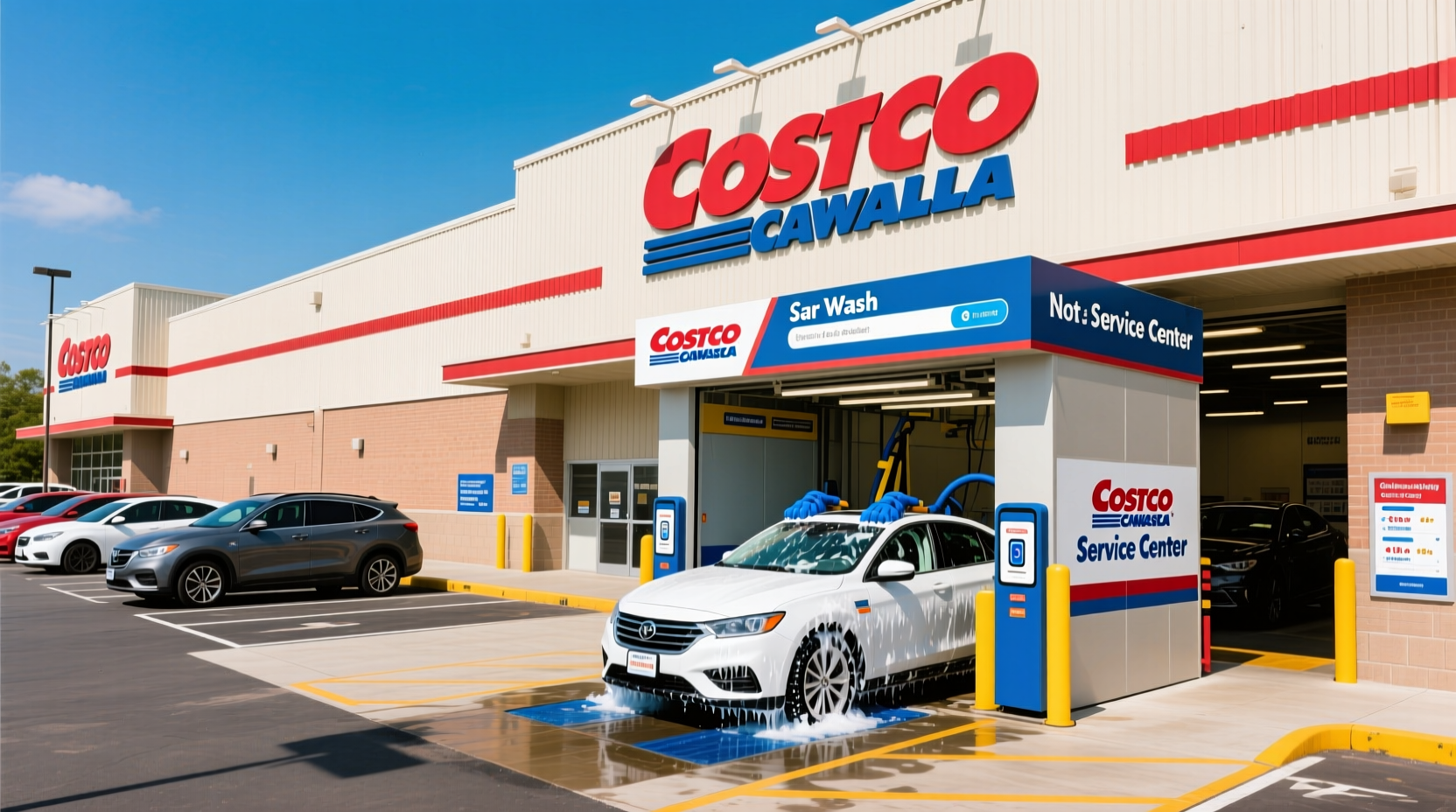 does costco have a car wash