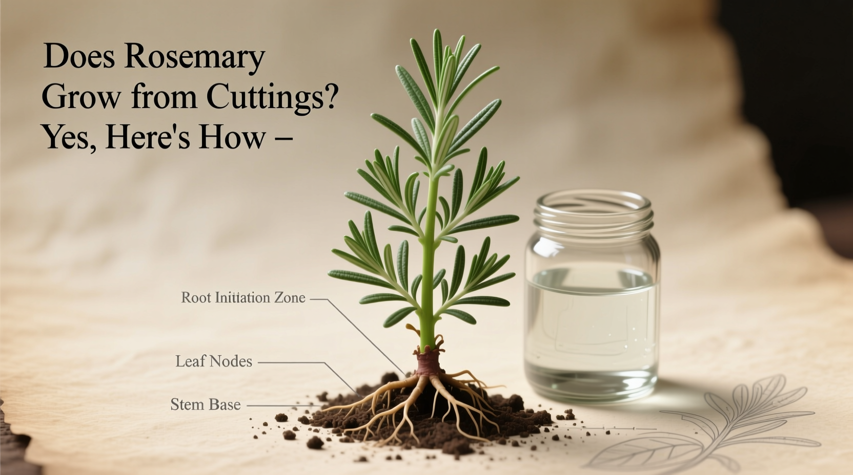 does rosemary grow from cuttings