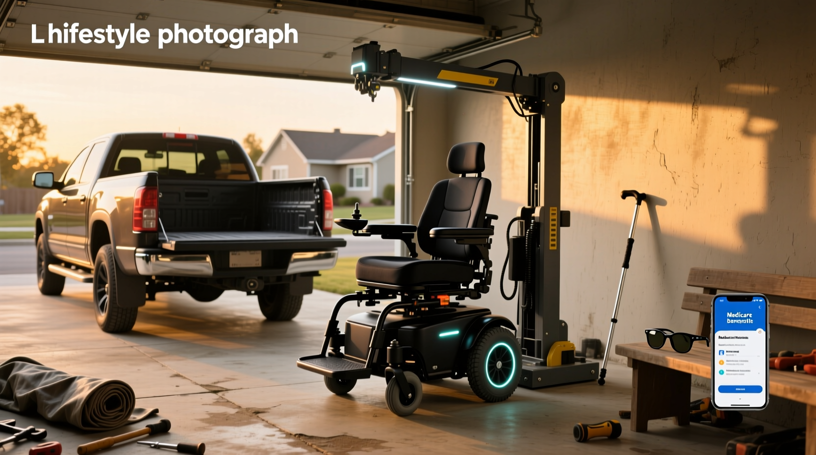 Power Wheelchair Lift Guide for Pickup Trucks