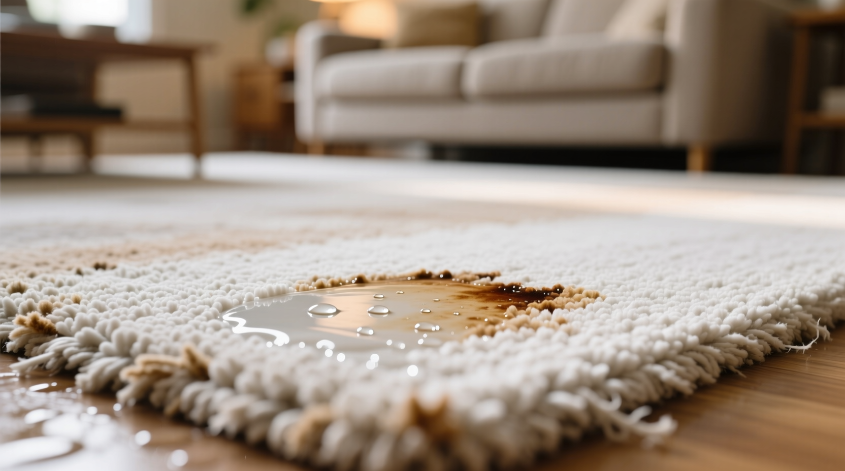 cleaning pet stains from a carpet