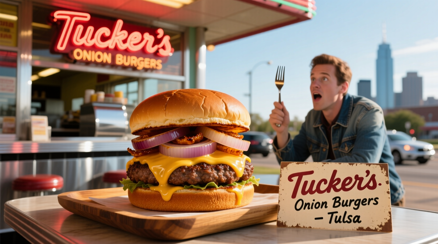 Tucker's Onion Burgers: Tulsa's Signature Culinary Tradition