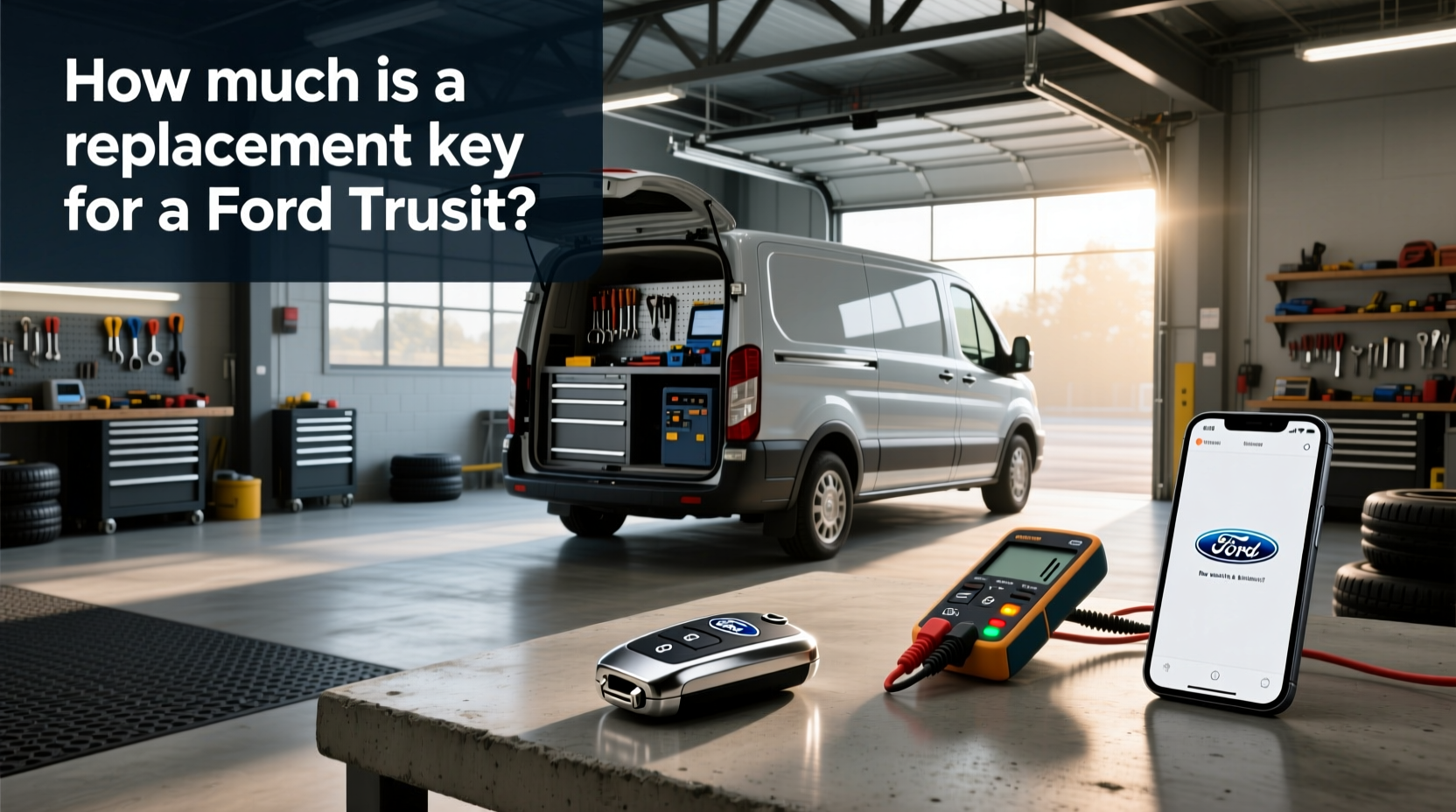 How to Choose Remote Key Ford Transit, How Much Is Replacement?