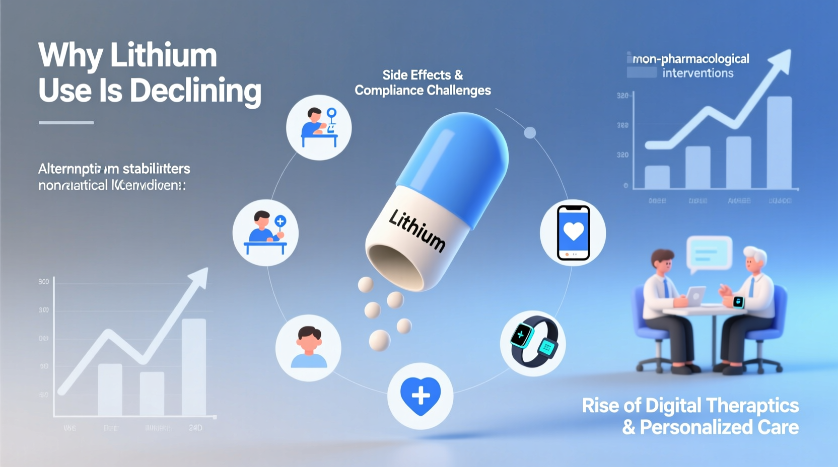 why lithium prescriptions are declining reasons alternatives