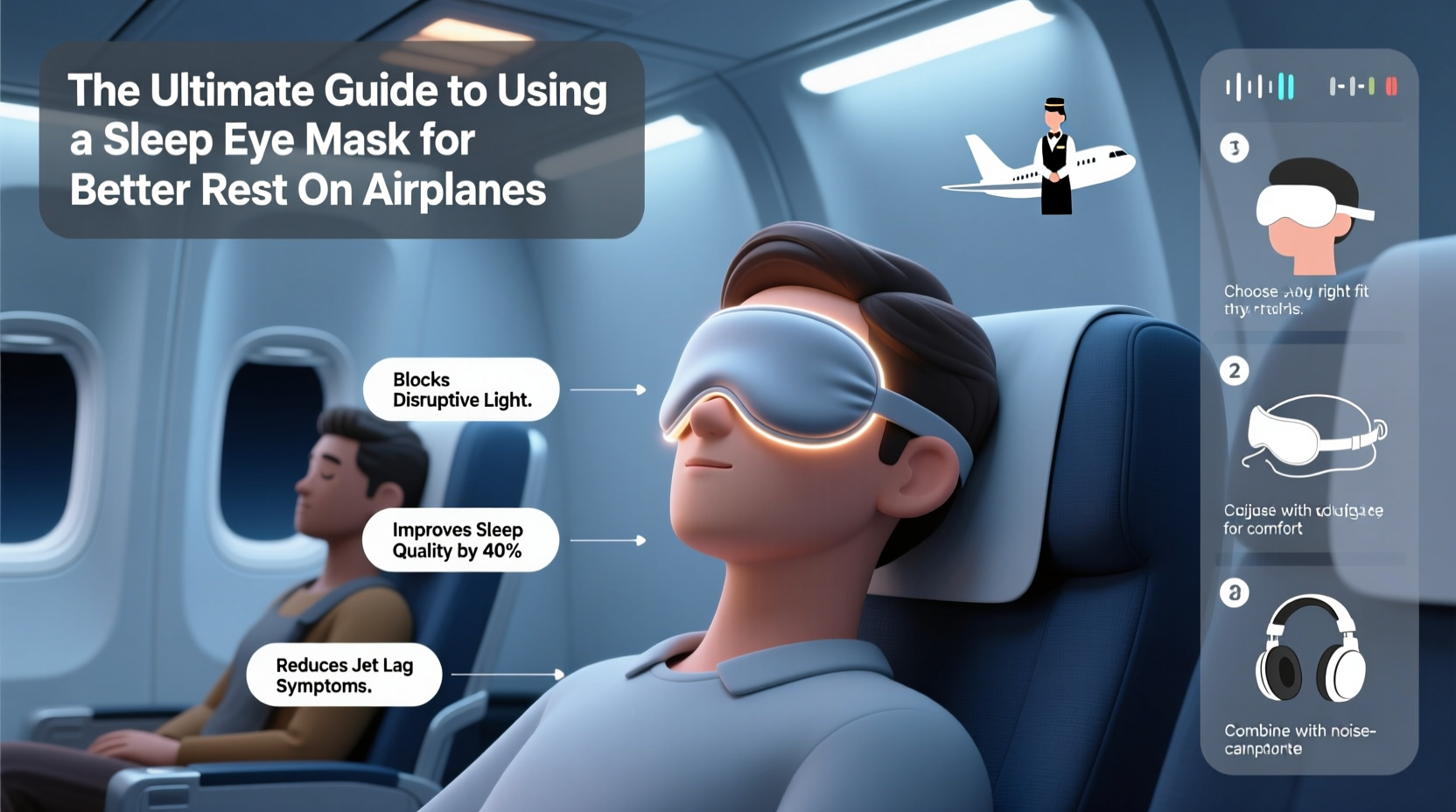 the ultimate guide to using a sleep eye mask for better rest on airplanes