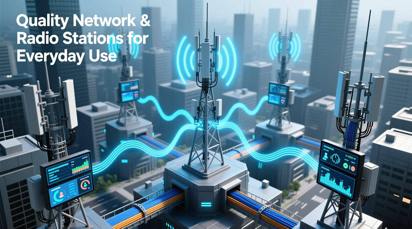 quality network and radio stations for everyday use