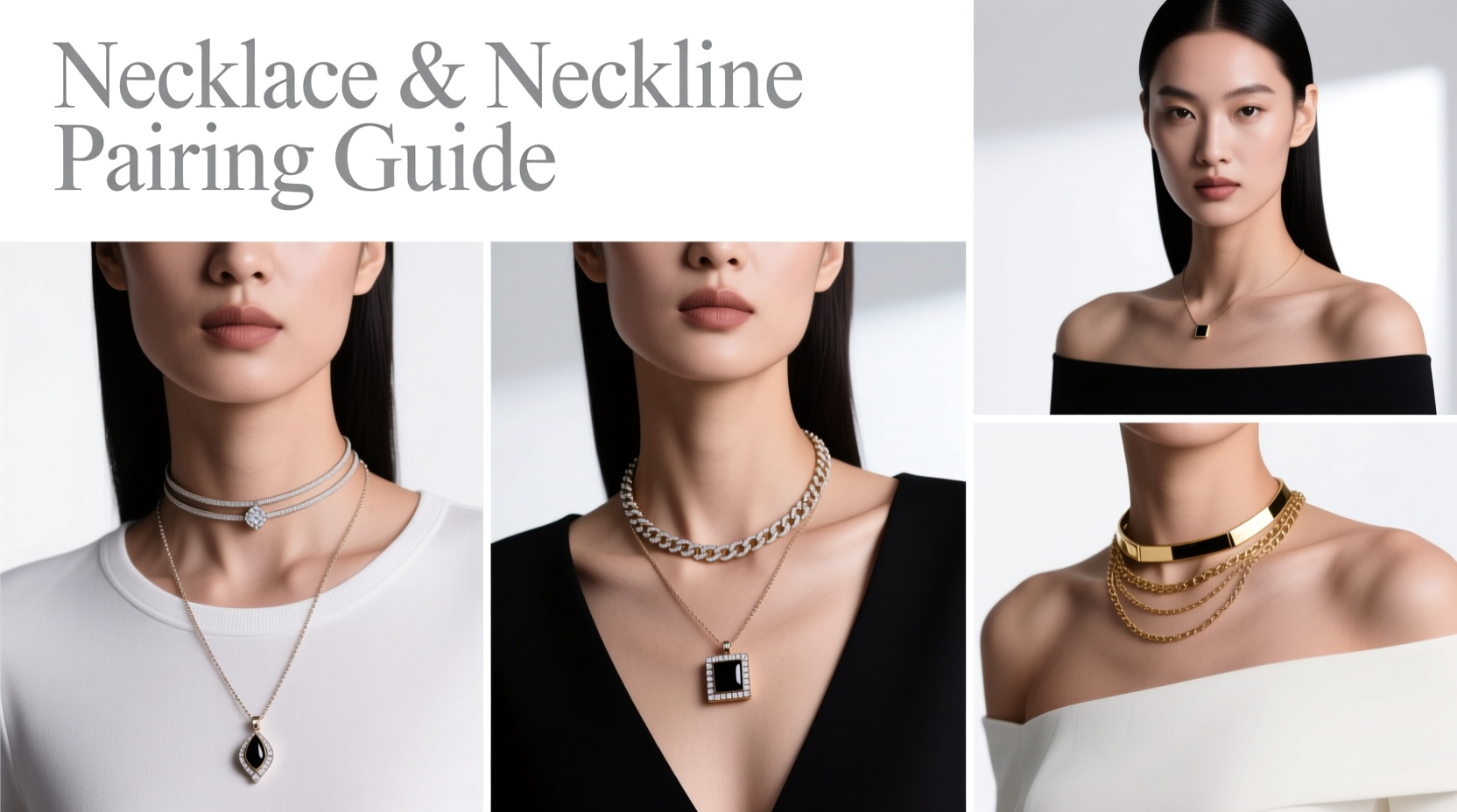 mastering necklace and neckline pairing a style guide for every outfit