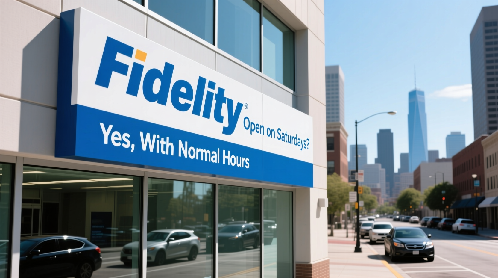 is fidelity open on saturdays