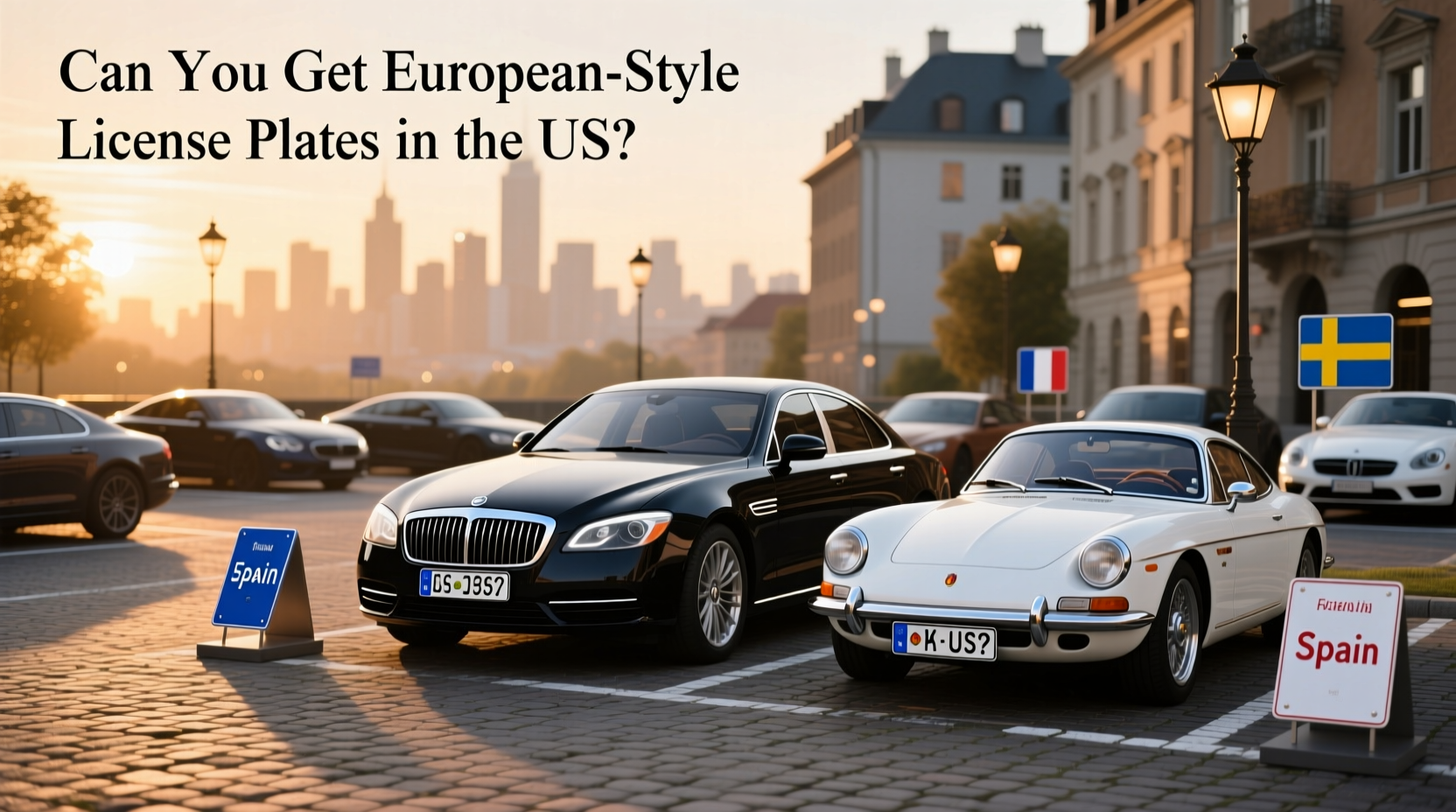 How to Choose Foreign License Plates: Can You Get European Style in the US?