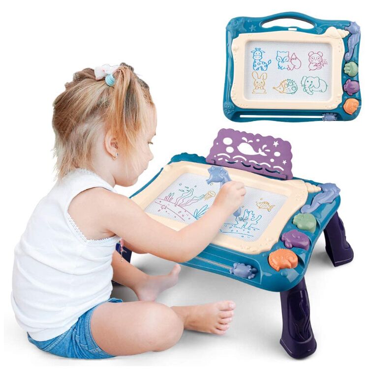 Hot Selling Colorful Magnetic Drawing Board for Kids ,Writing Sketch Board Educational Learning Toys for Baby Toddlers