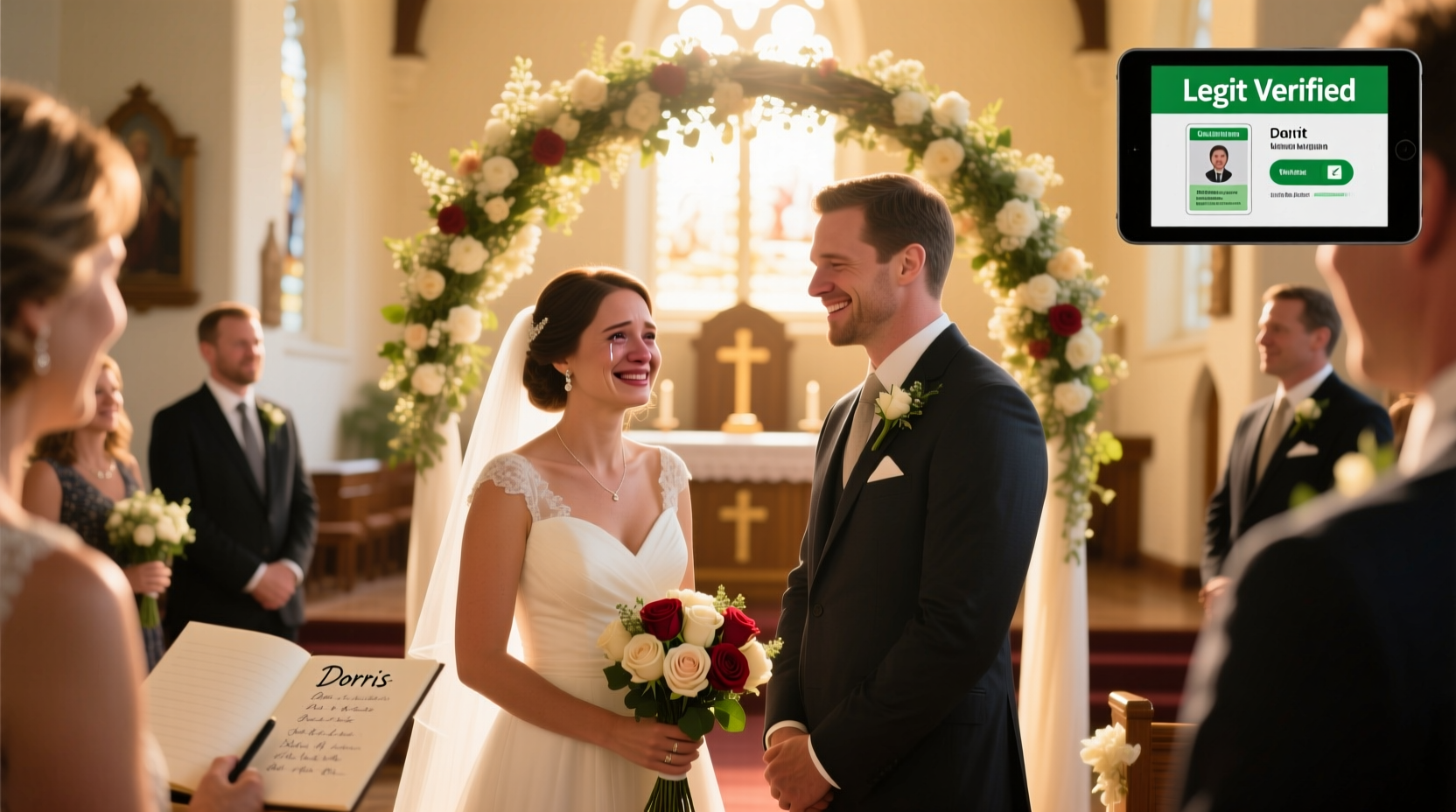 is dorris wedding legit