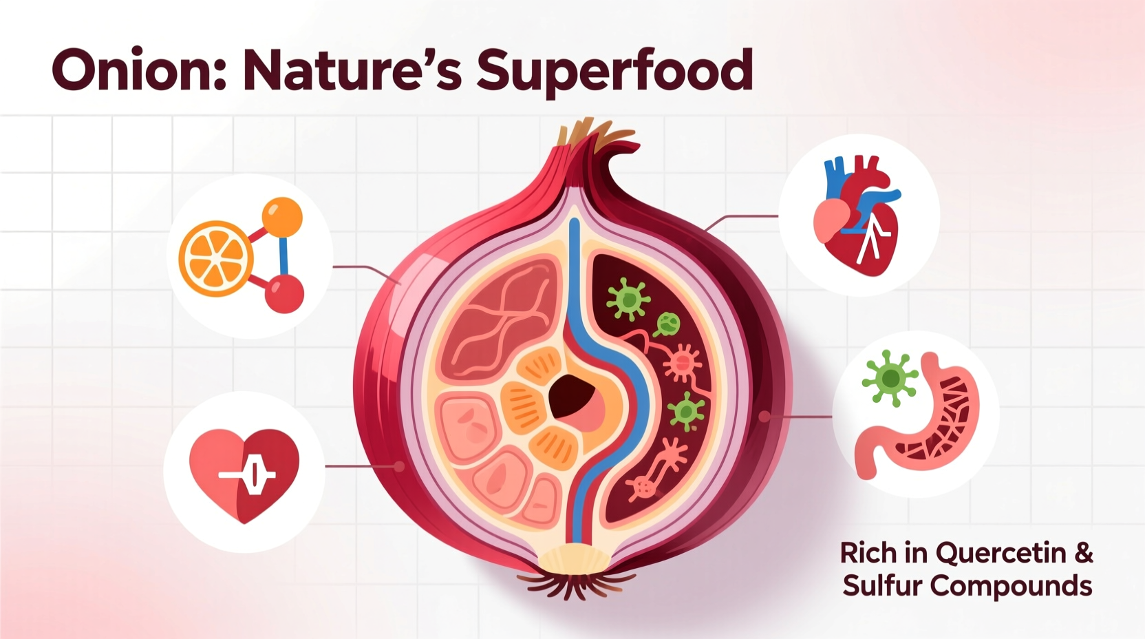 Onions for Health: Science-Backed Benefits and Limits