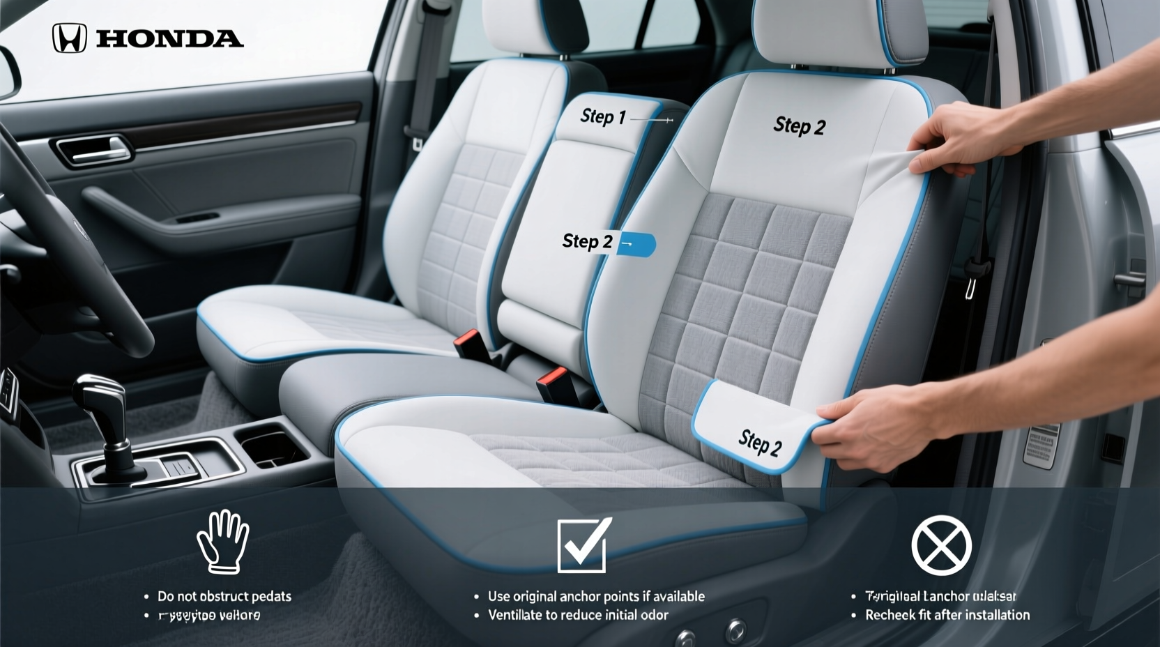 1989 honda civic seat covers