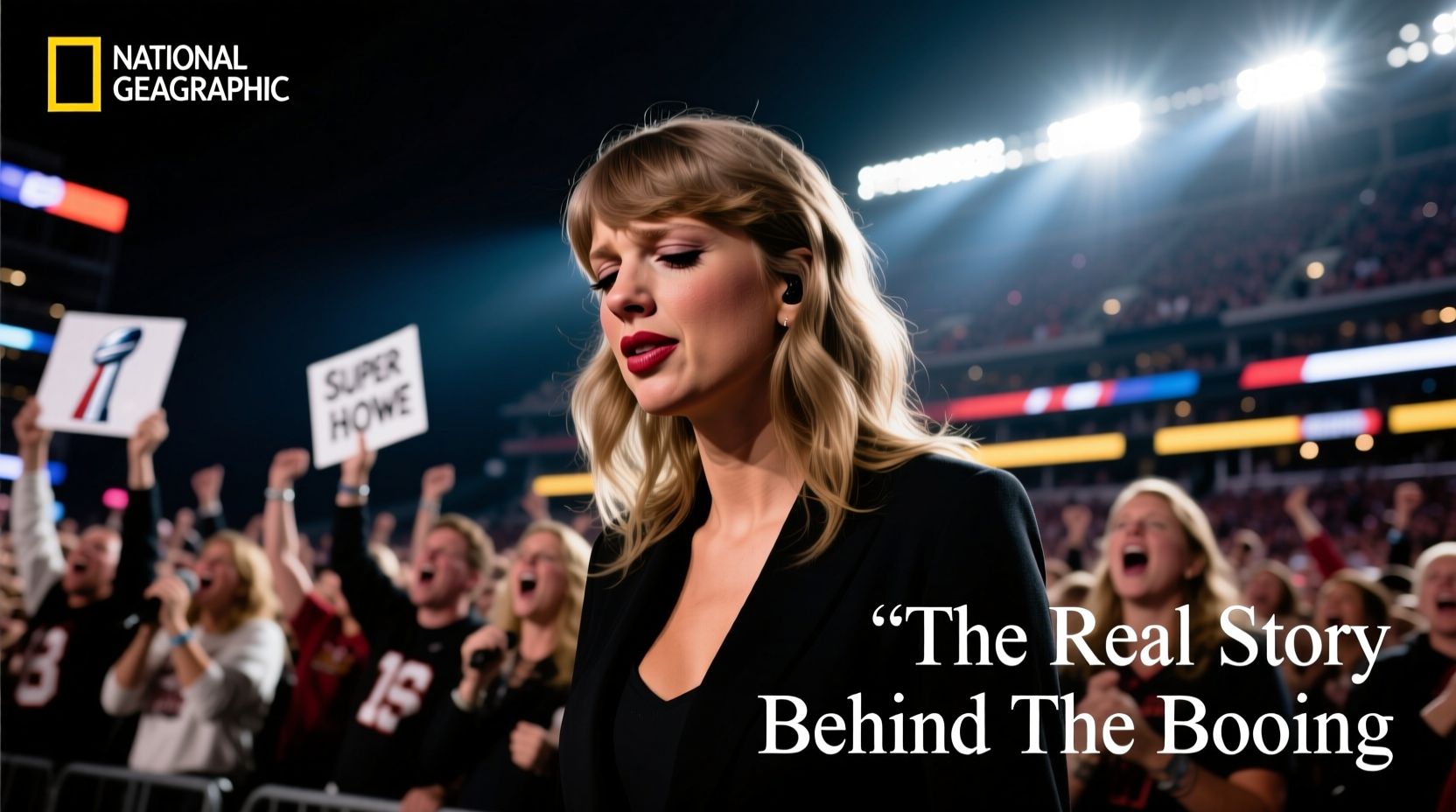 why was taylor swift booed at the super bowl the real story