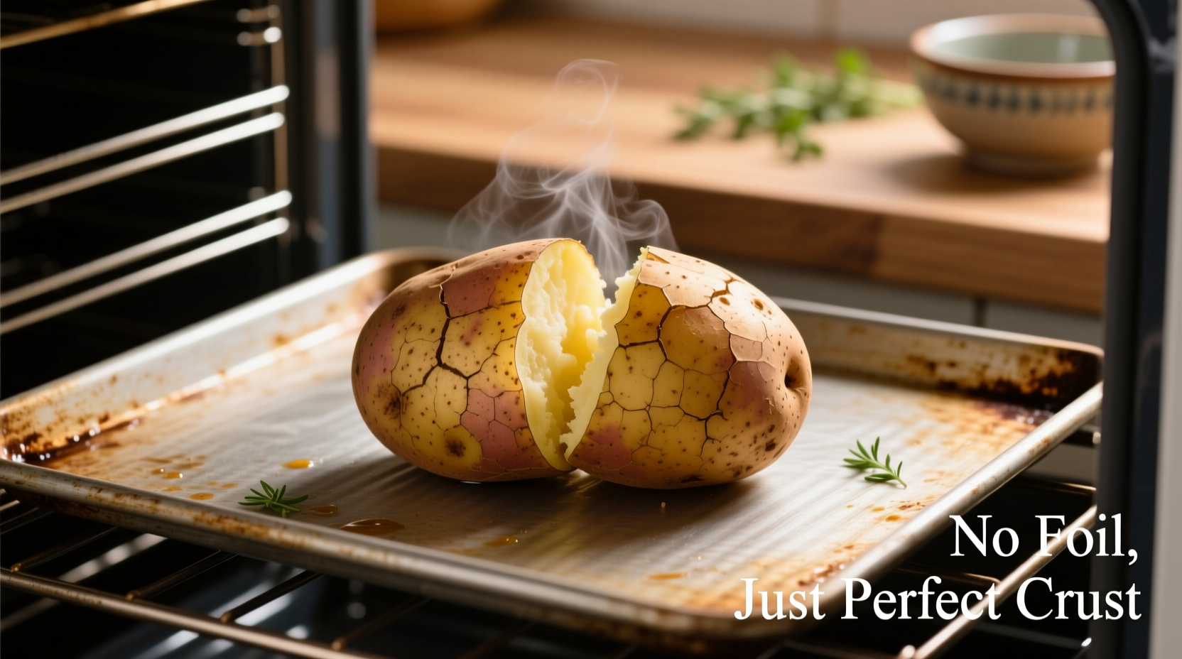 Yes, You Can Bake a Potato Without Foil (Here's How)
