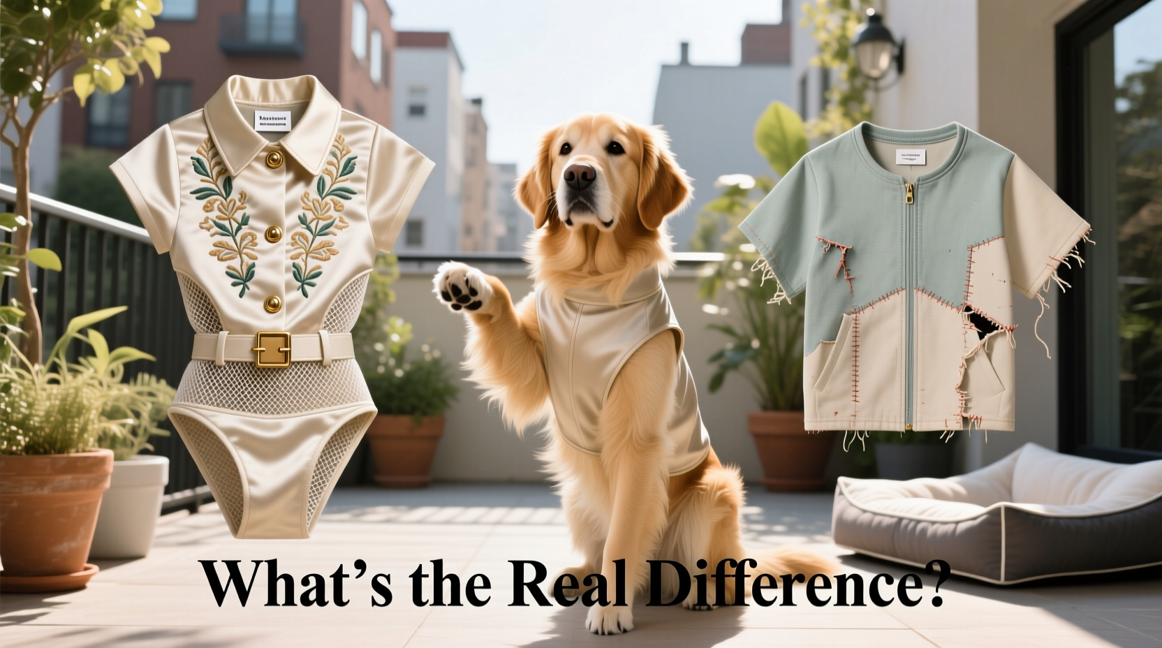 designer dog clothes vs cheap dog clothes whats the actual difference your pup will notice