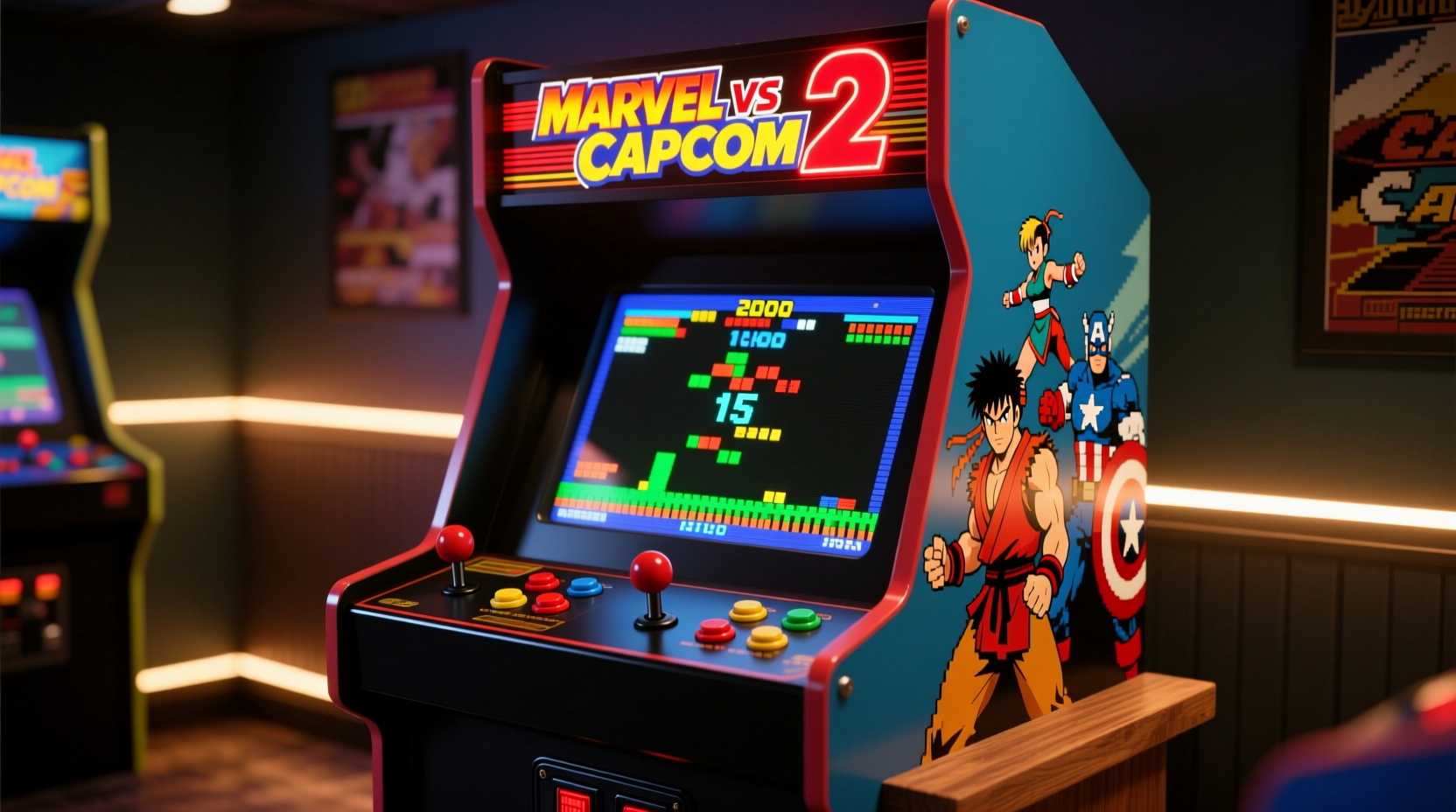 is the arcade1up marvel vs capcom 2 cabinet worth it or should i just buy the game
