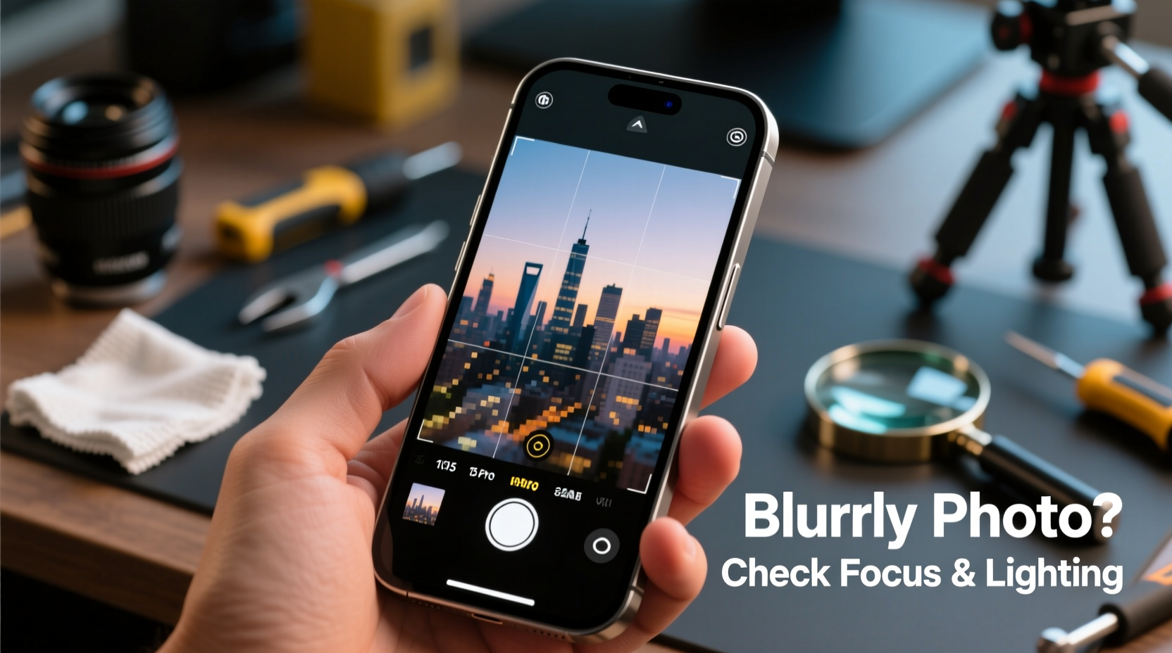 why are my iphone pictures blurry causes fixes