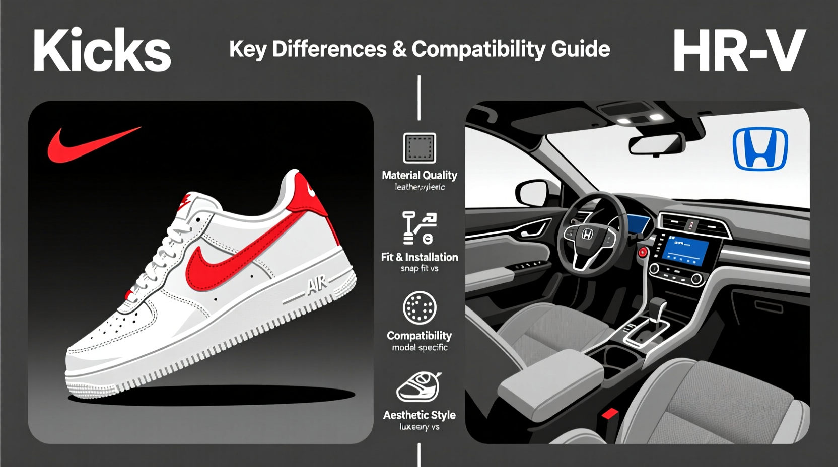 kicks vs hrv interior accessories