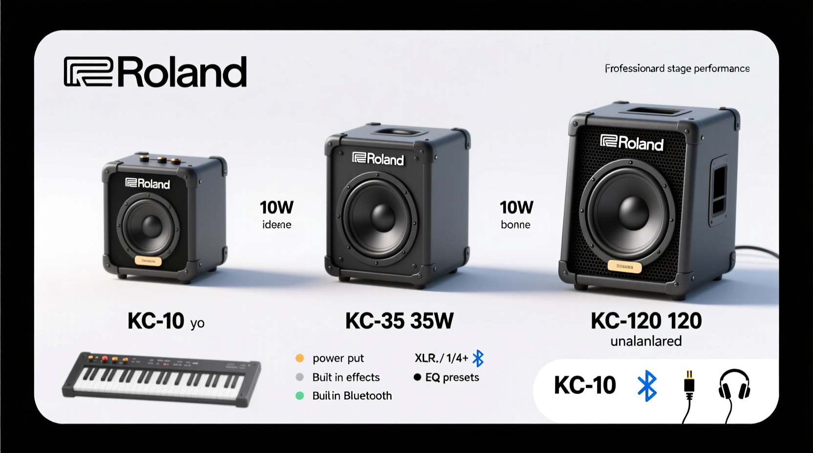keyboard amplifier speaker roland