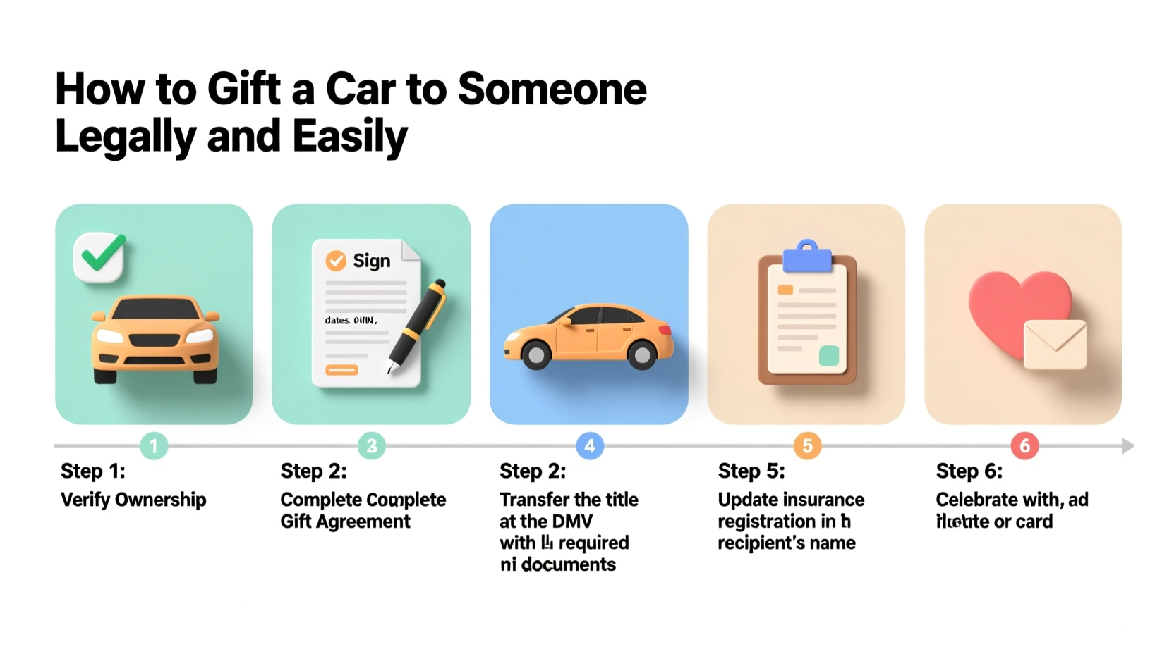 how do i gift a car to someone