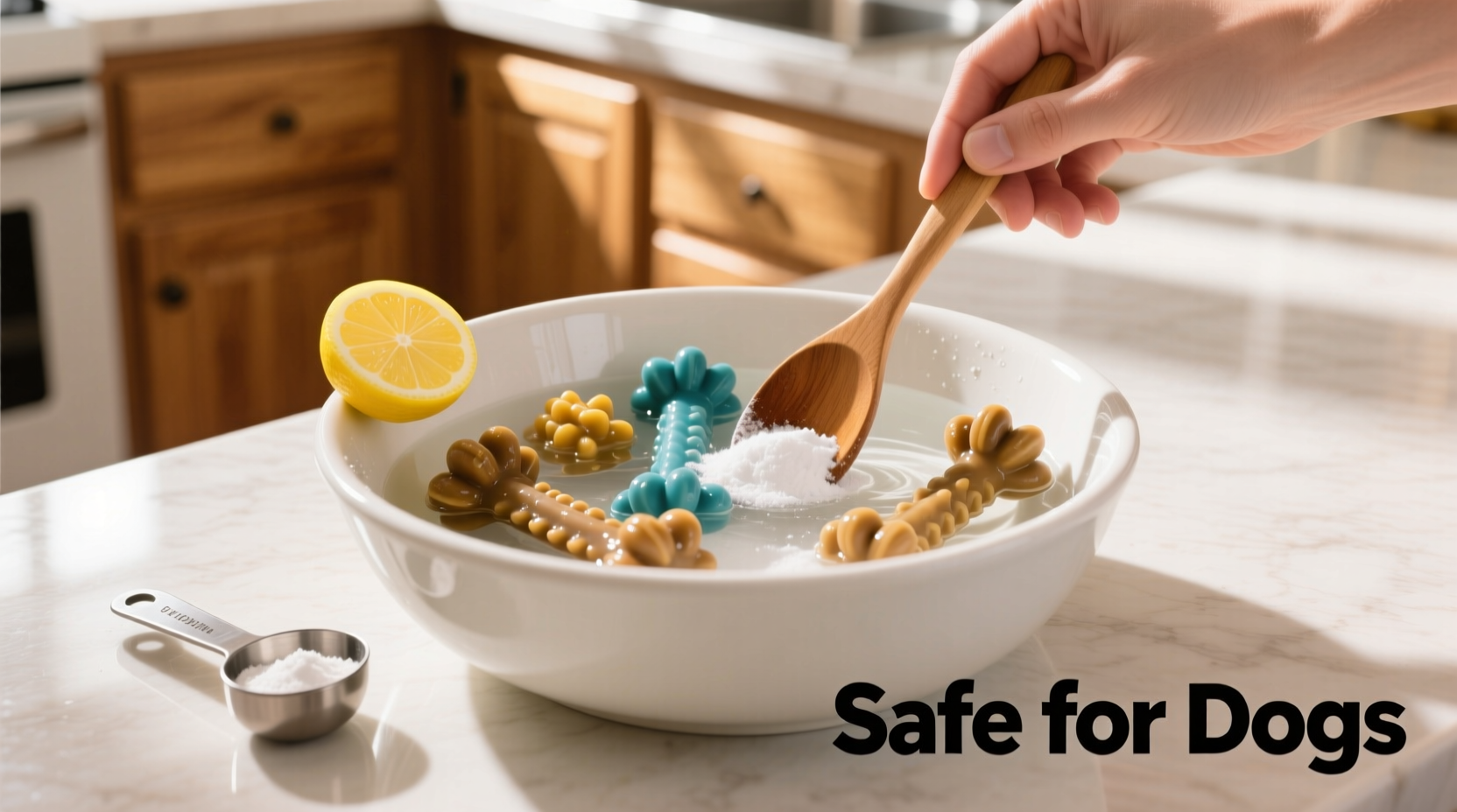 effective and safe methods to clean dog toys with baking soda for a healthier pup