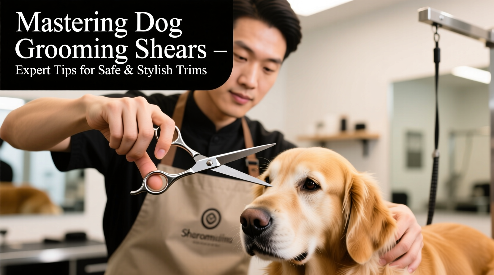 mastering dog grooming shears expert tips for a safe and stylish trim
