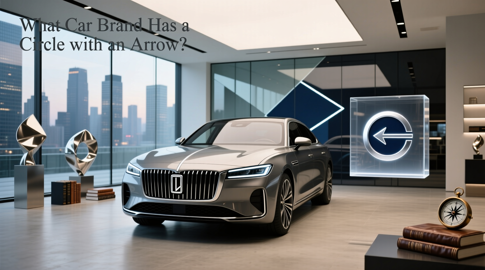 How to Choose rectangle car logo emblem,What car brand has a circle with an arrow?
