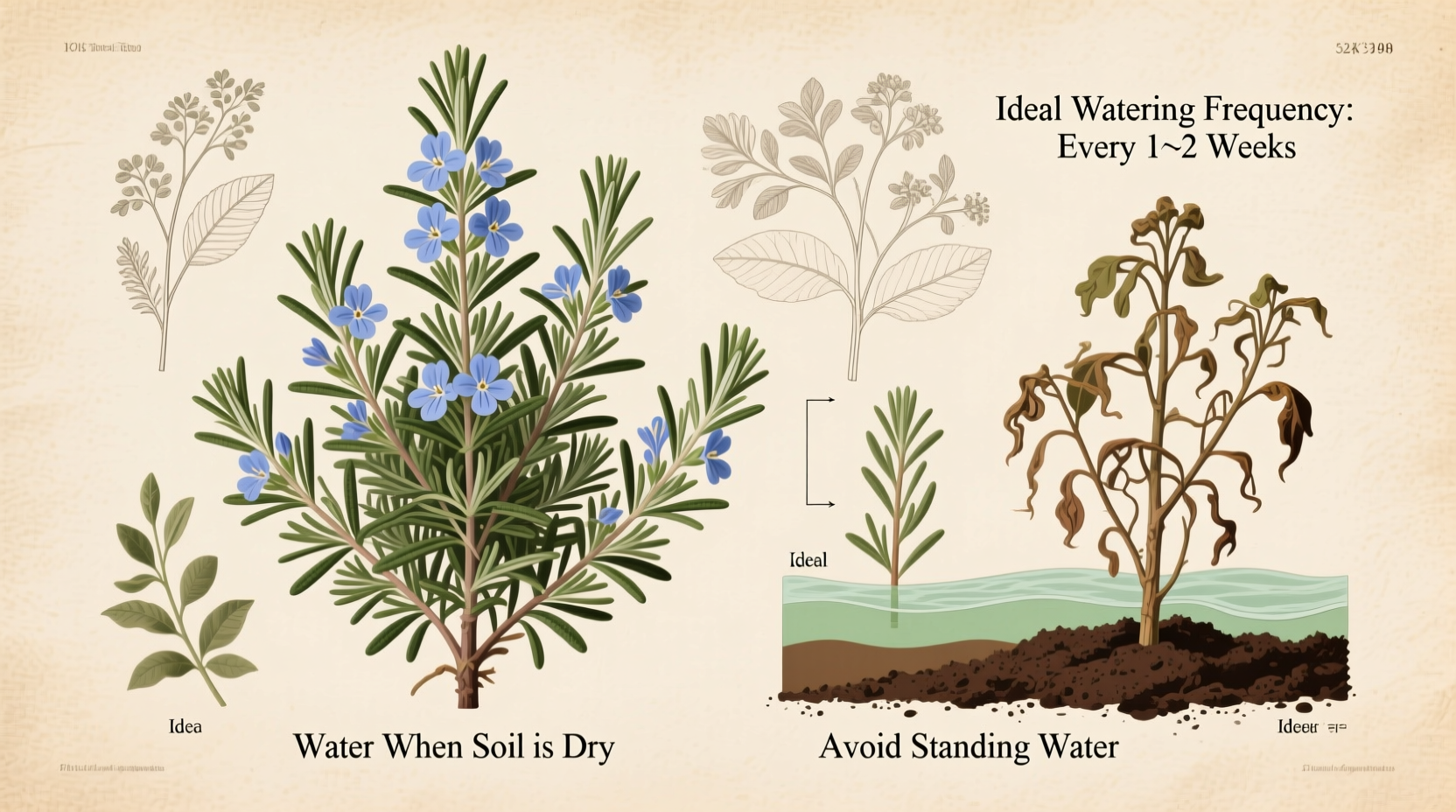 how often should i water rosemary