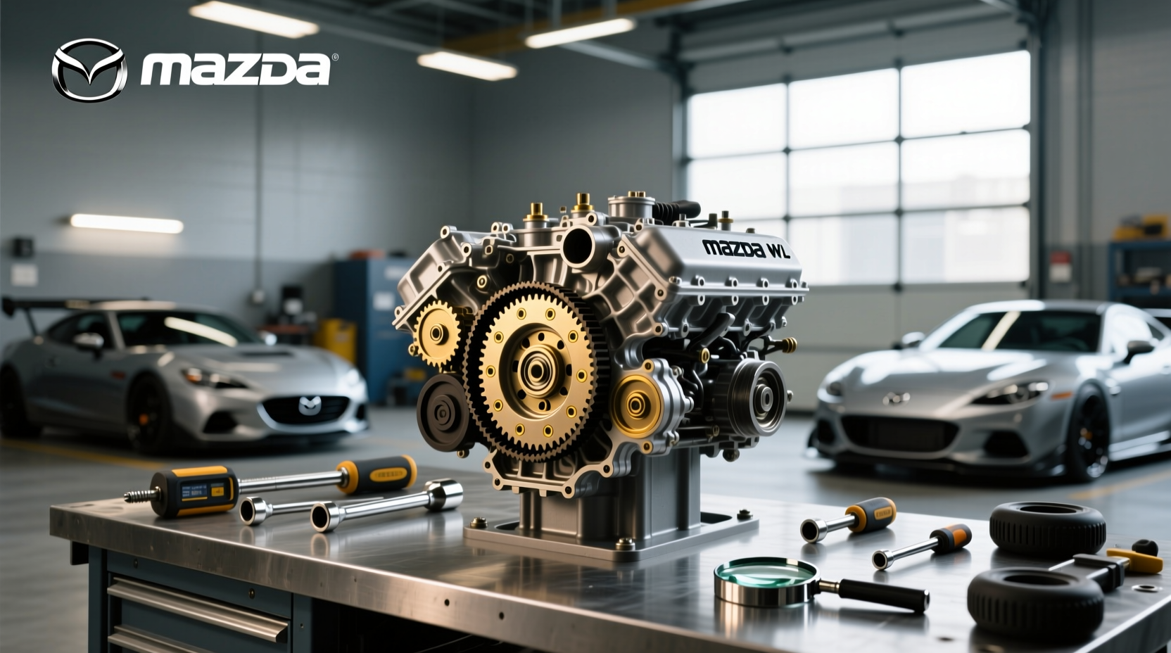 How to Set Mazda WL Engine Timing Marks Correctly