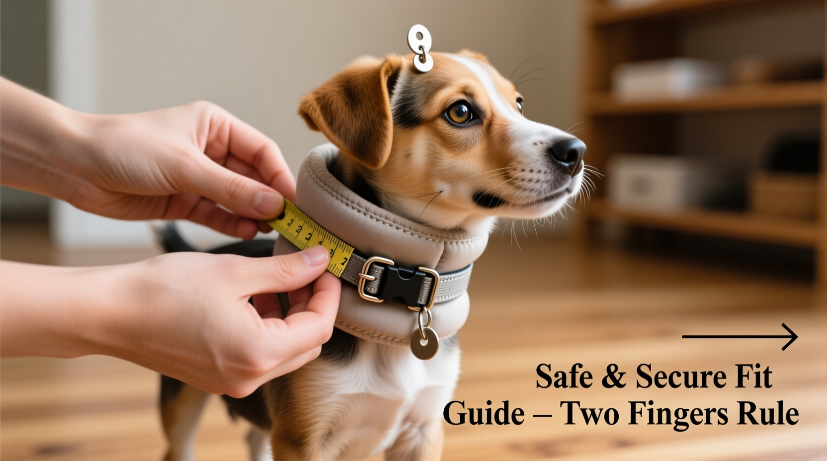 step by step guide to safely adjusting a puppy neck chain for comfort and security