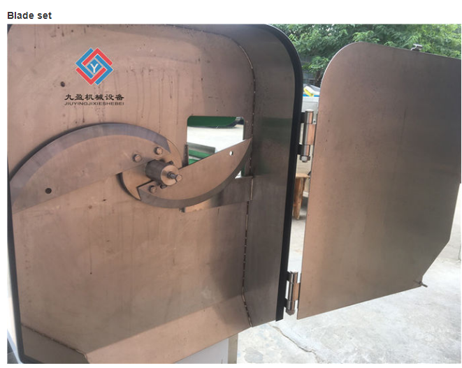 120mm Conveyor Belt Vegetable Cutter Machine High Capacity 500-1200KG/H