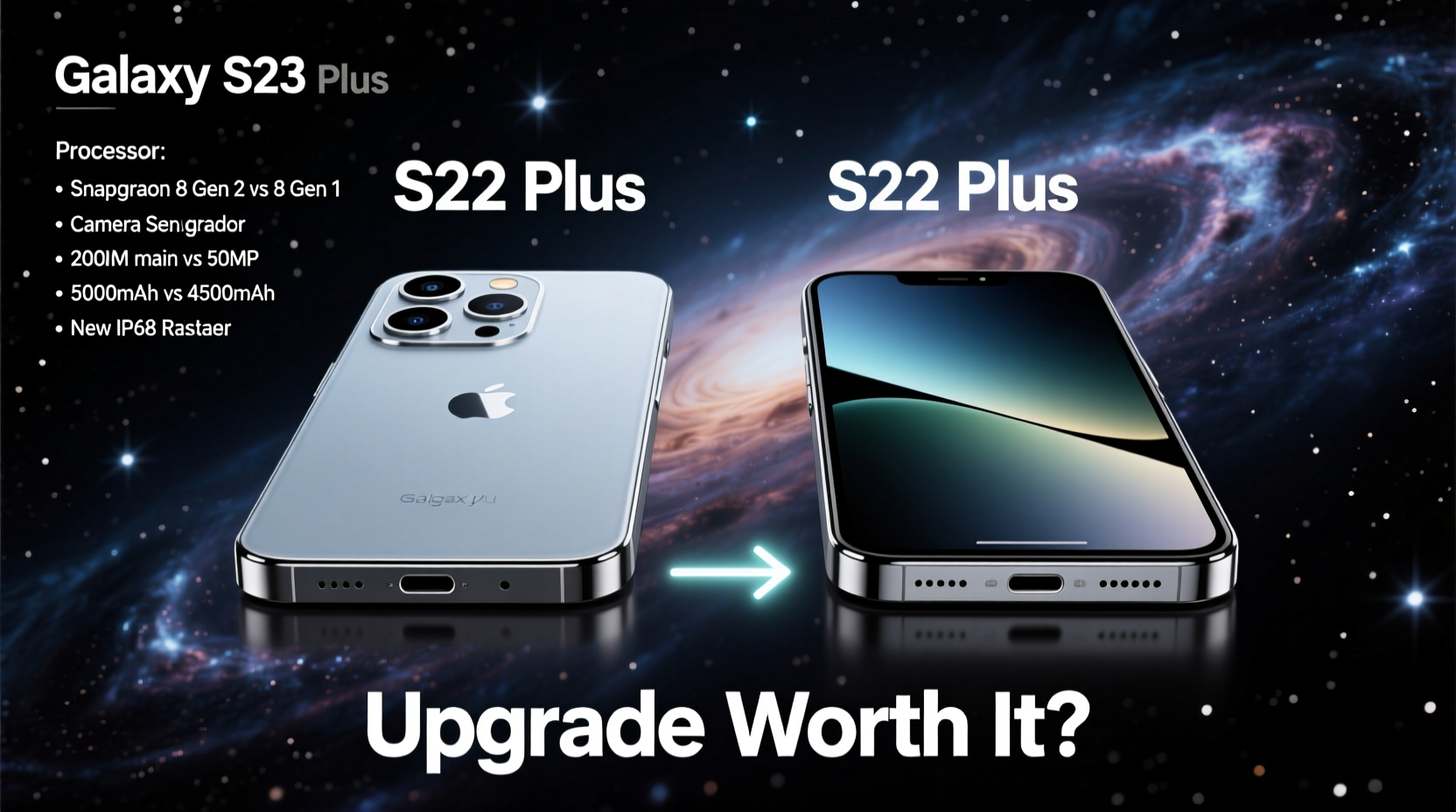 galaxy s23 plus vs s22 plus is the upgrade really worth it or is it just hype
