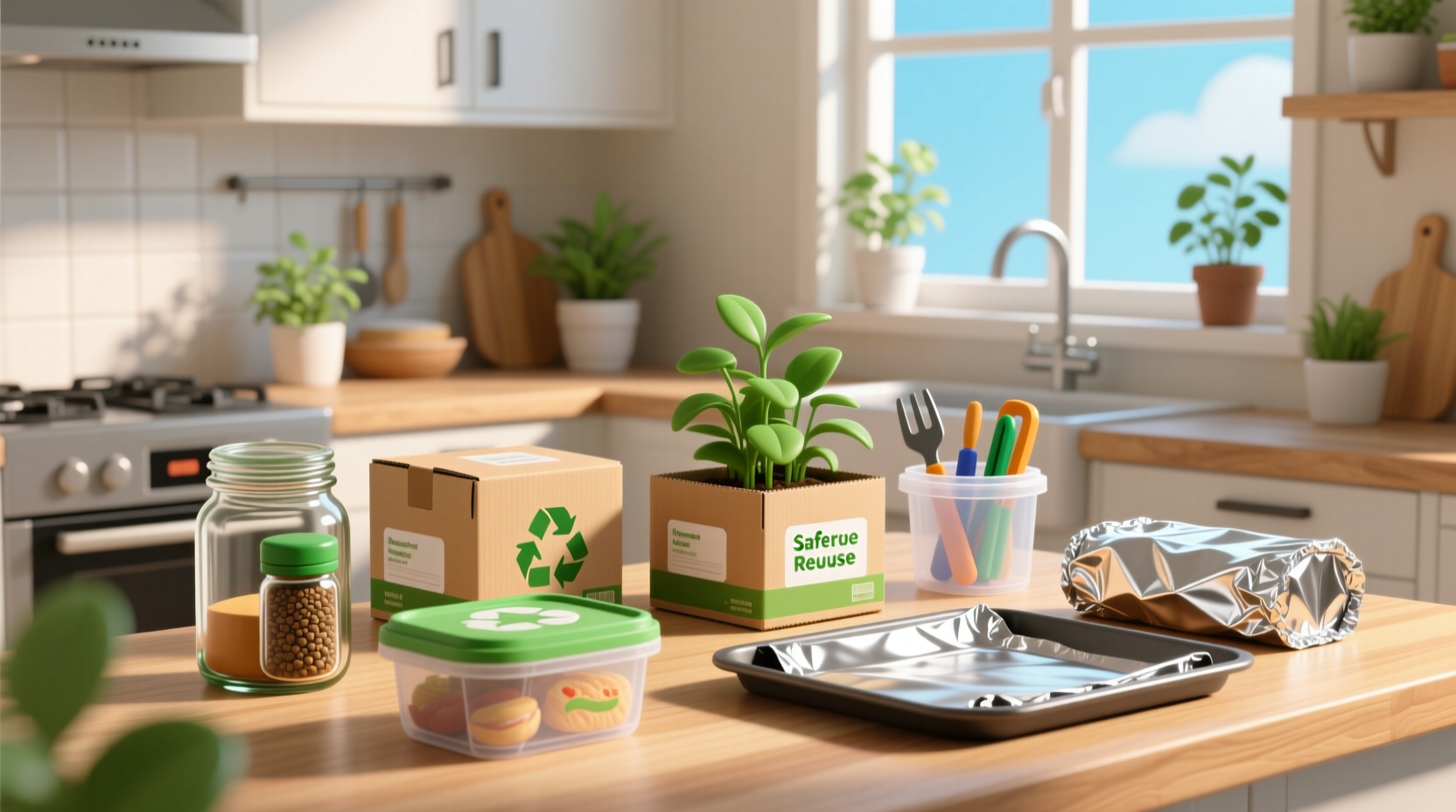 how to safely reuse food packaging