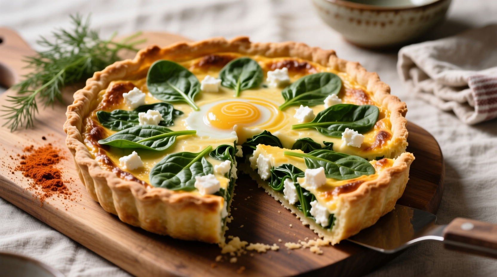 Perfect Feta Spinach Quiche Recipe: Crisp Crust, Creamy Filling