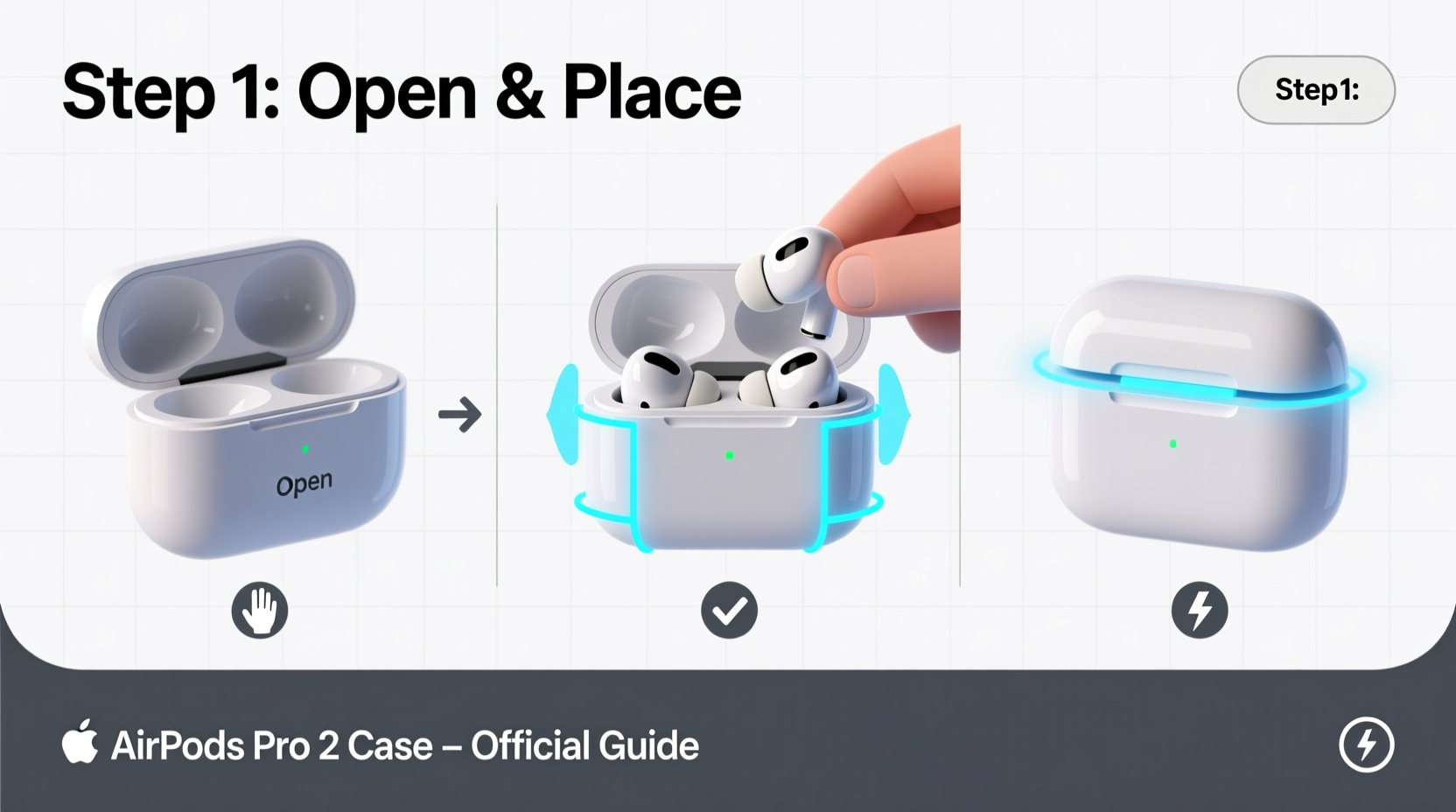 A Step By Step Guide To Installing And Using Your AirPods Pro 2 Case ...