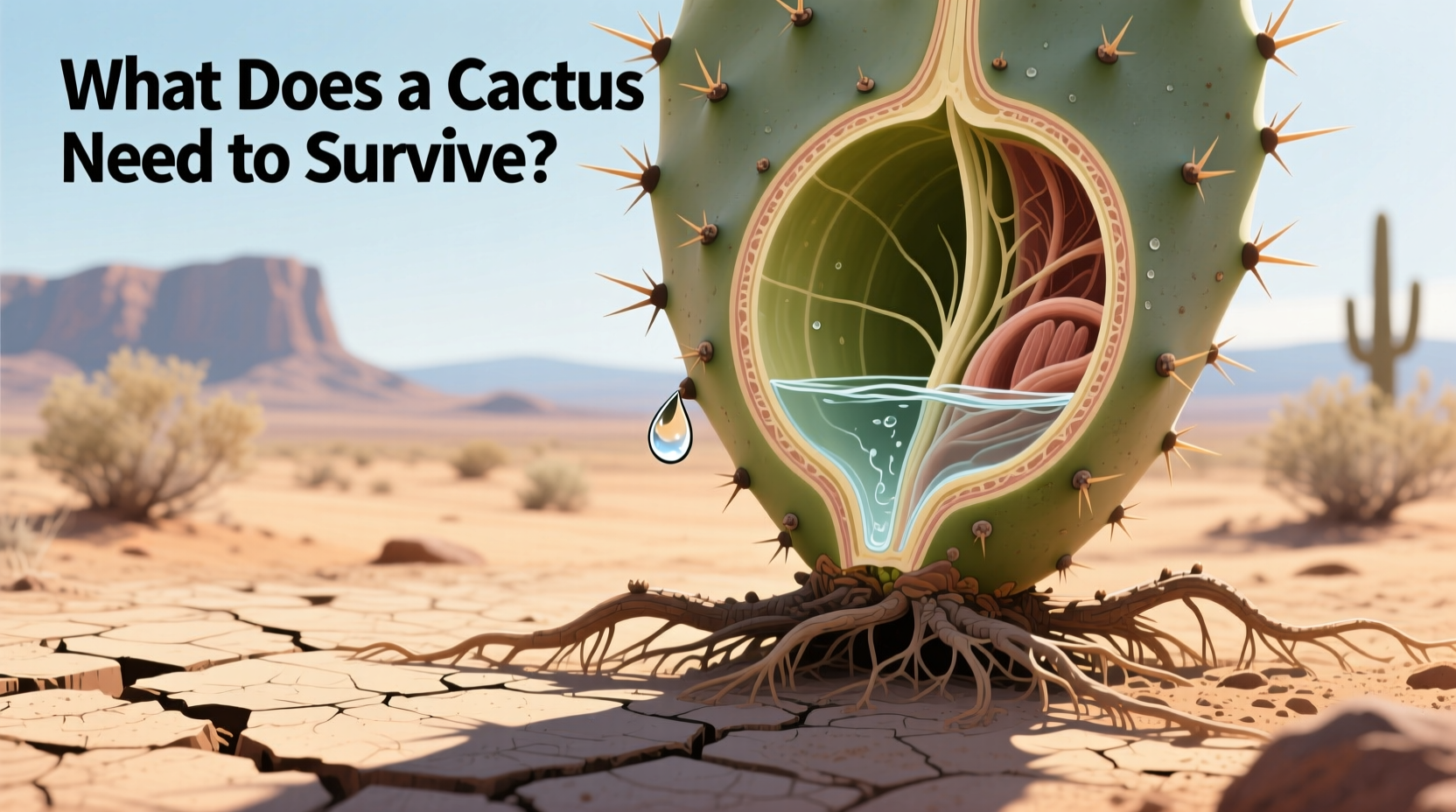 What Does a Cactus Need to Survive?
