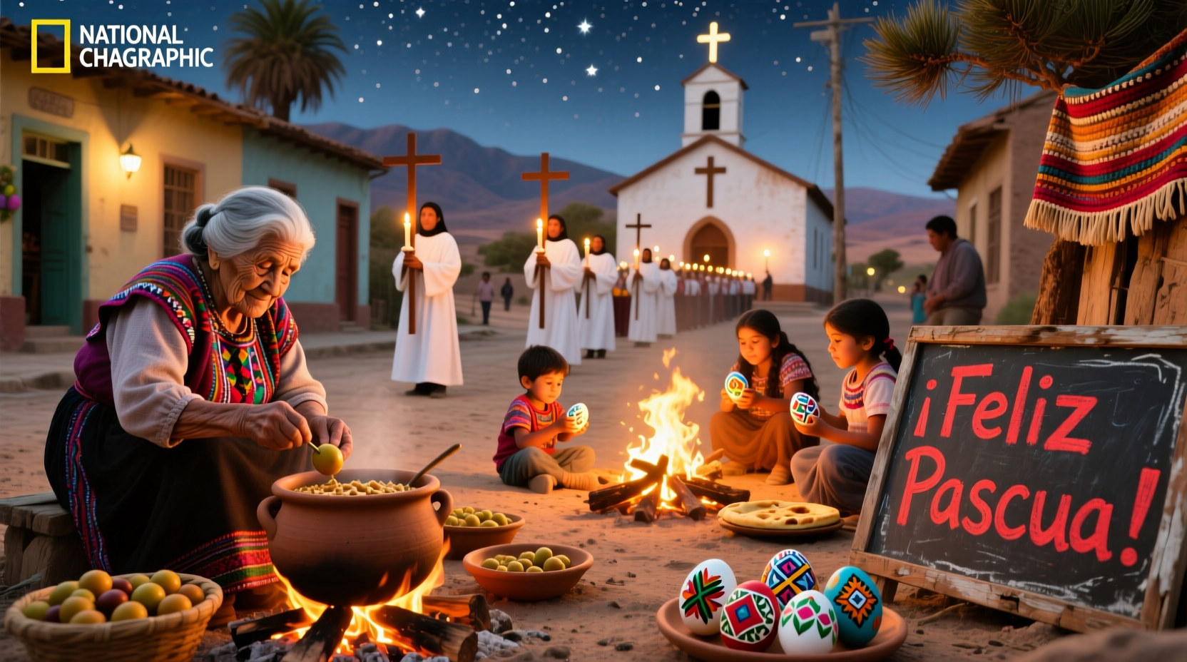 how does chile celebrate easter