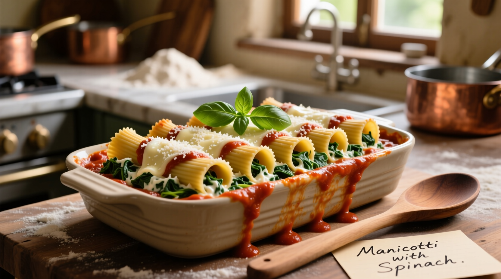 Perfect Spinach Manicotti Recipe: Creamy Filling, No Soggy Pasta