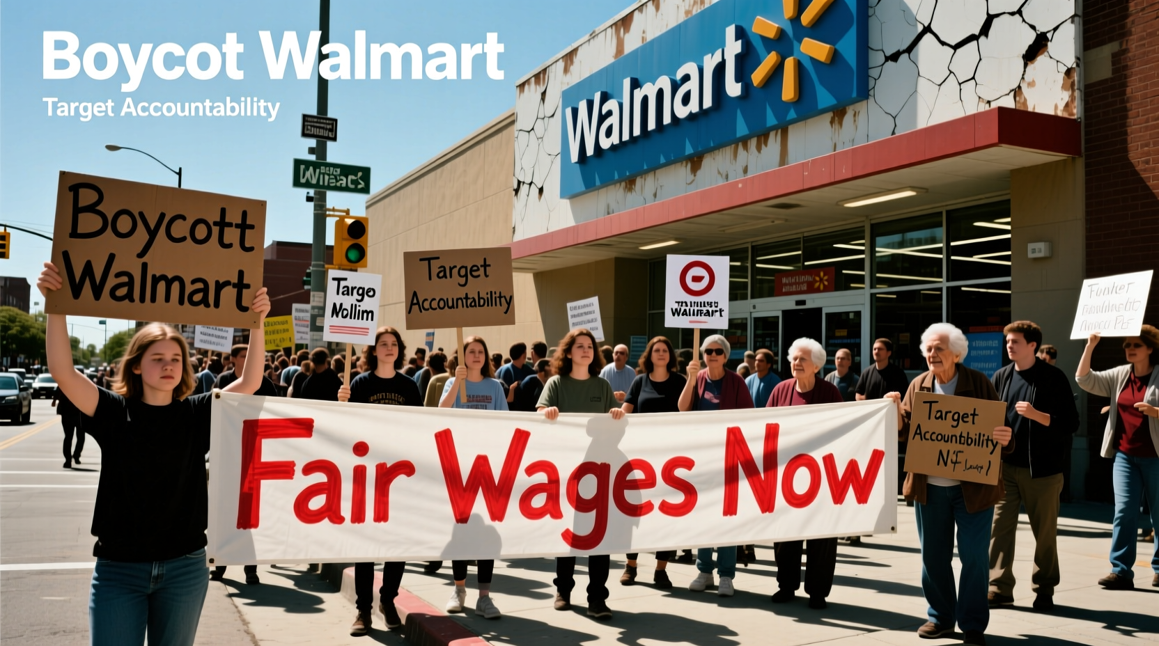 walmart target boycotts why are people protesting