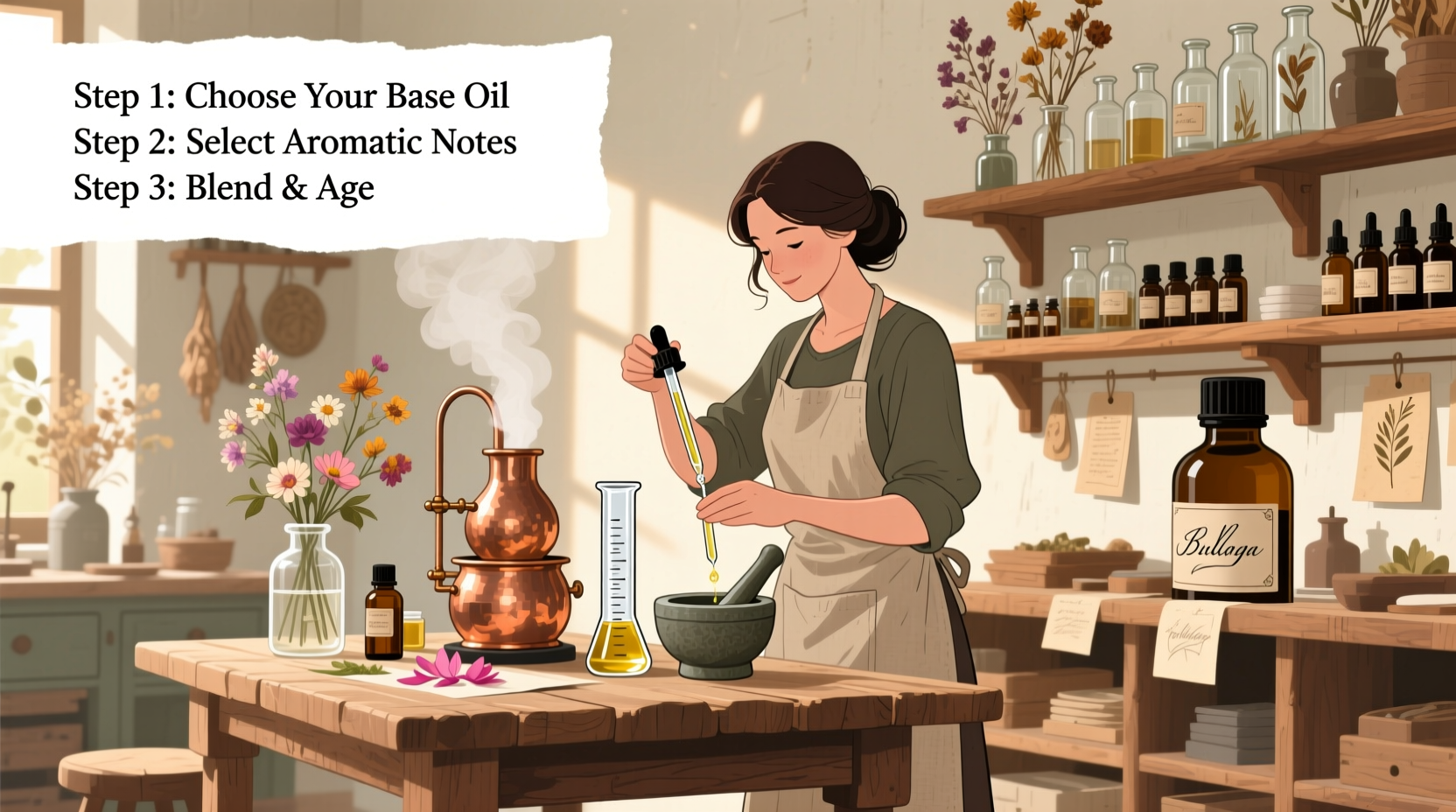 crafting your signature scent a step by step guide to homemade perfume making