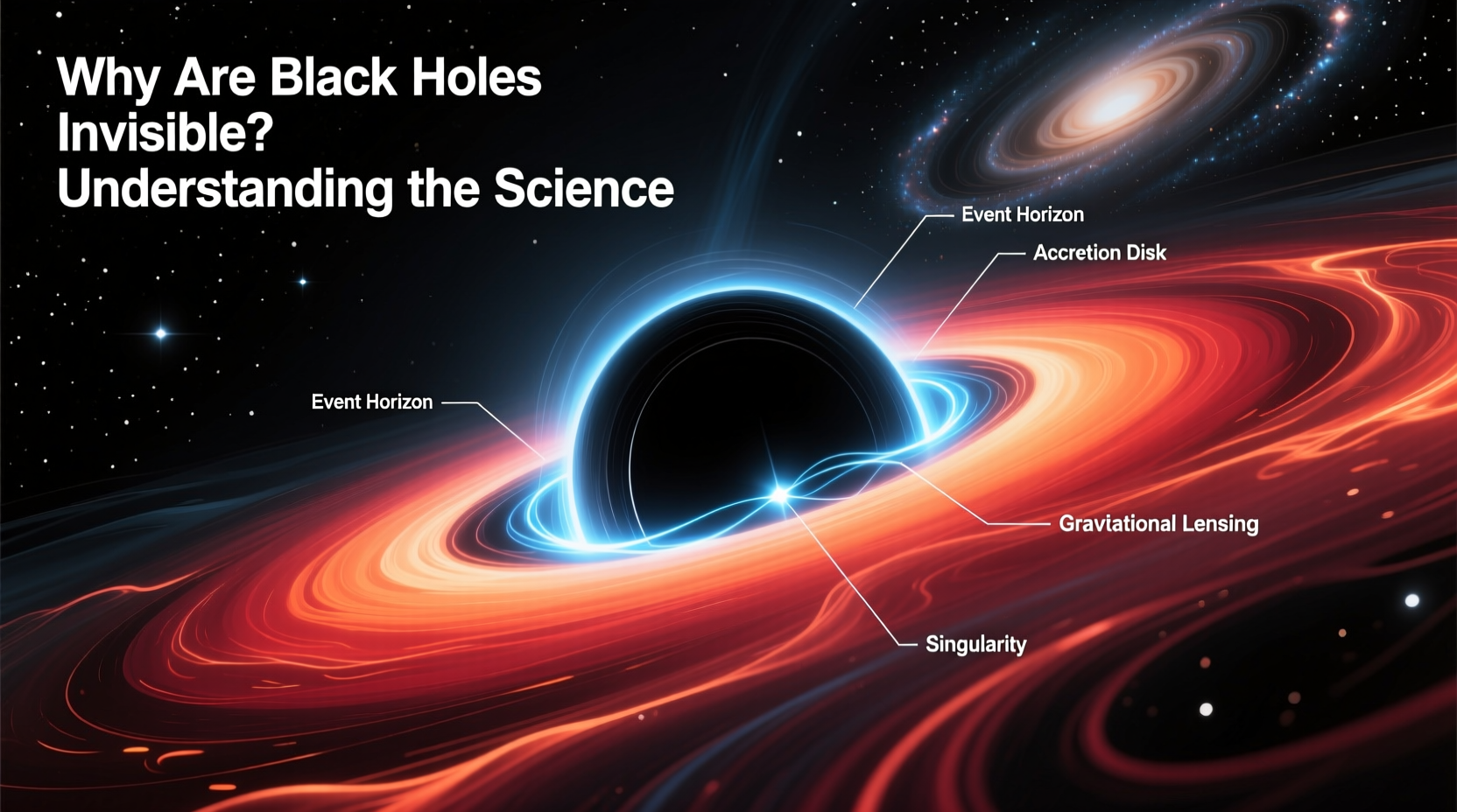 why are black holes invisible understanding the science