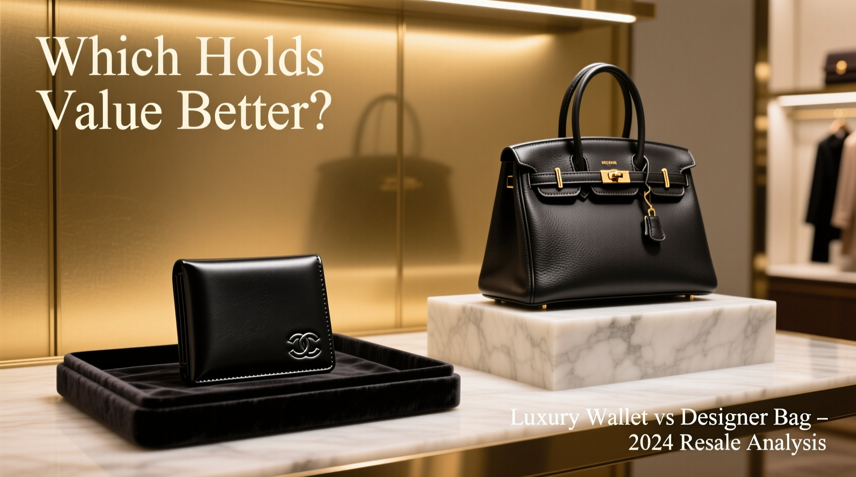 luxury wallet vs designer bag which one actually holds its value better
