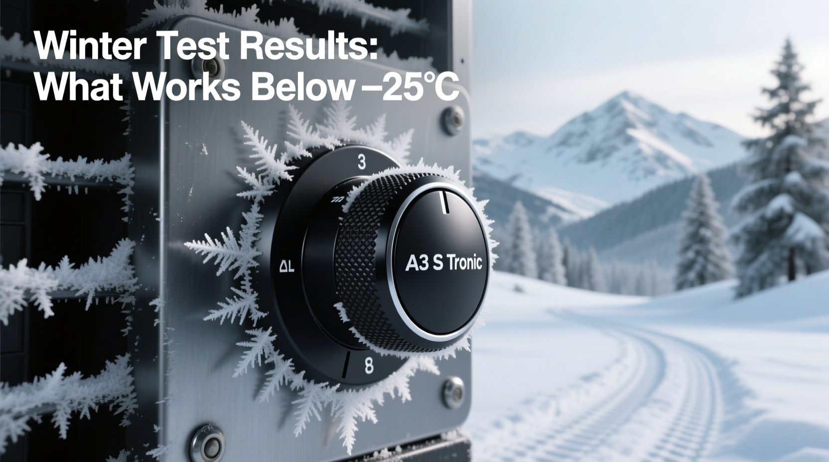 a3 s tronic knob winter test