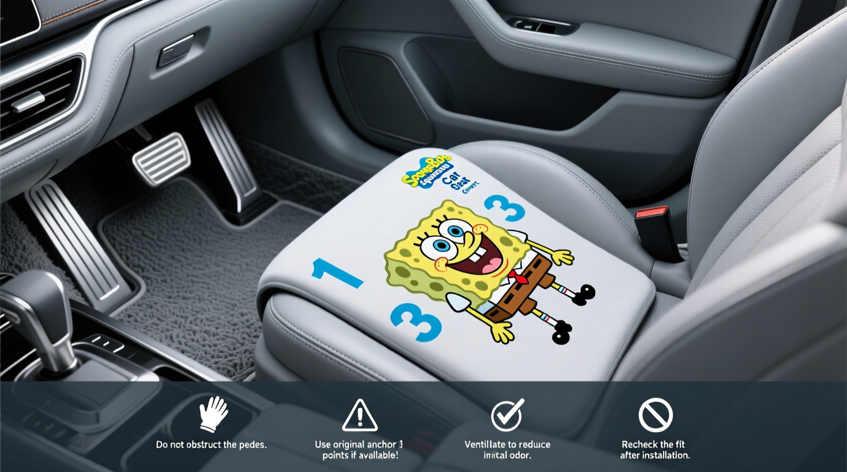 How to Choose SpongeBob SquarePants Car Seat Covers: Buying Guide